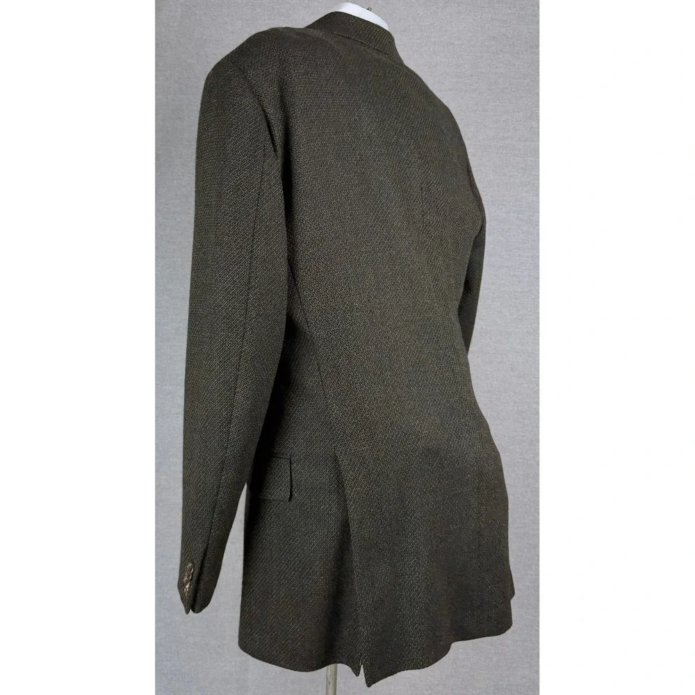 Baldessarini‎ Hugo Boss Brown Wool Cashmere Blazer Jacket Italy Mens 40